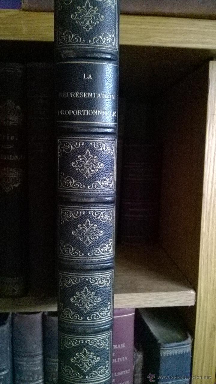 Libros antiguos: LA REPR&Eacute;SENTATION PROPORTIONNELLE - 1888 - Foto 2