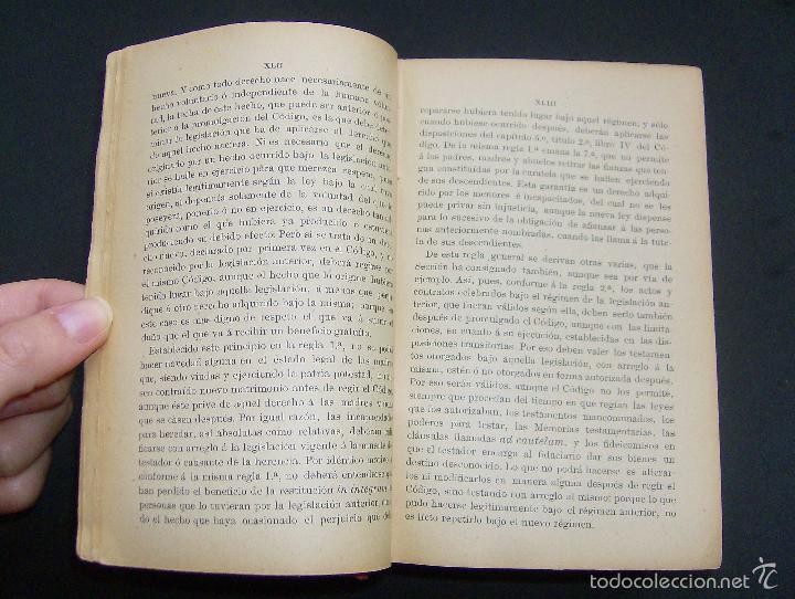 Libros antiguos: CODIGO CIVIL Y SUS COMPLEMENTOS 1891 - Foto 18