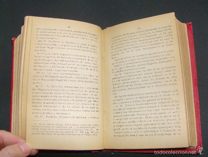 Libros antiguos: CODIGO CIVIL Y SUS COMPLEMENTOS 1891 - Foto 19