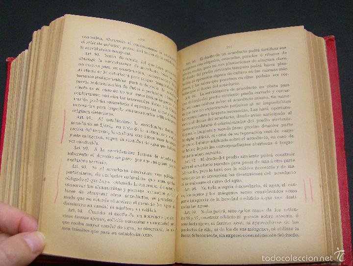 Libros antiguos: CODIGO CIVIL Y SUS COMPLEMENTOS 1891 - Foto 20