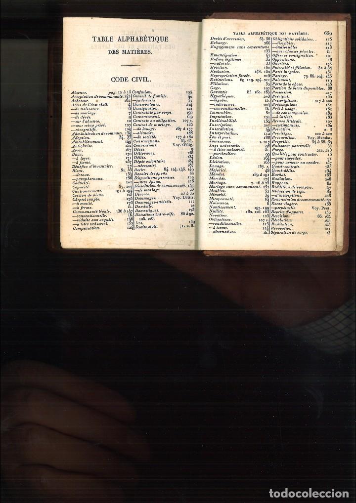 Libros antiguos: LES SEPT CODES, NOUVELLE &Eacute;DITION. - Foto 3