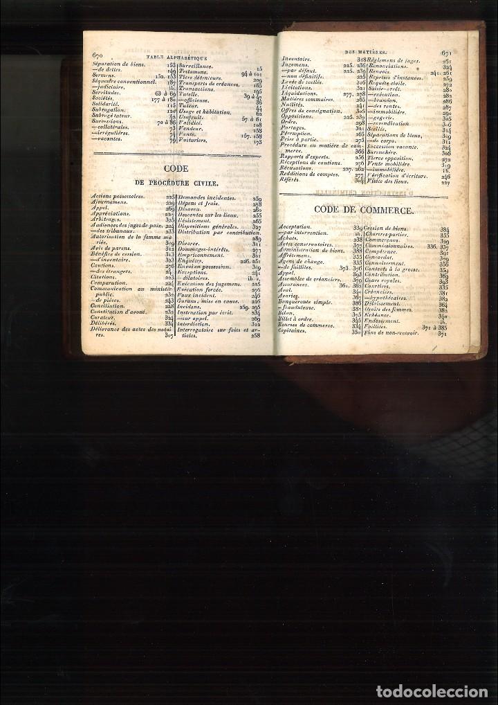 Libros antiguos: LES SEPT CODES, NOUVELLE &Eacute;DITION. - Foto 4