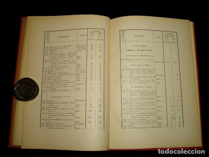 Libros antiguos: Tabla de Valores para Import- Export. 1897 - Foto 6