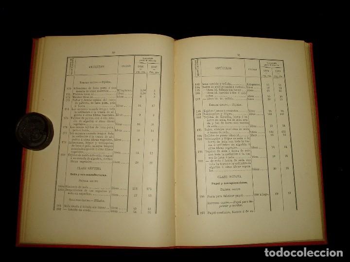 Libros antiguos: Tabla de Valores para Import- Export. 1897 - Foto 7
