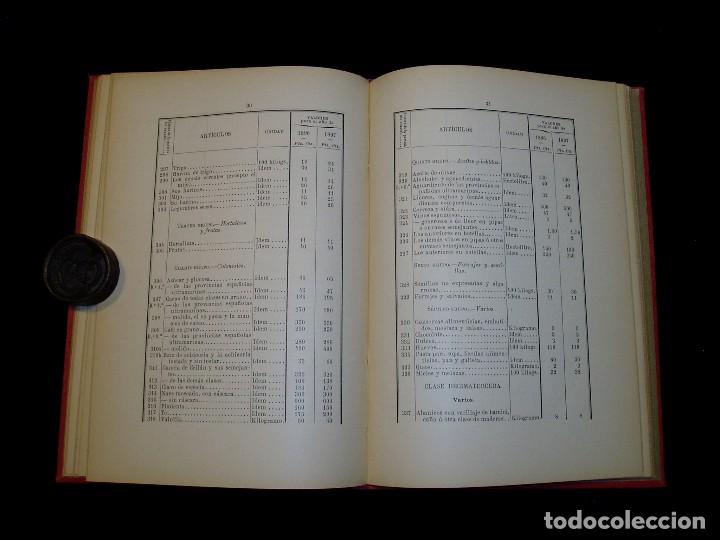 Libros antiguos: Tabla de Valores para Import- Export. 1897 - Foto 8
