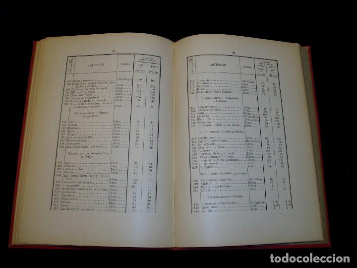 Libros antiguos: Tabla de Valores para Import- Export. 1897 - Foto 12