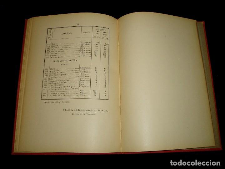 Libros antiguos: Tabla de Valores para Import- Export. 1897 - Foto 13