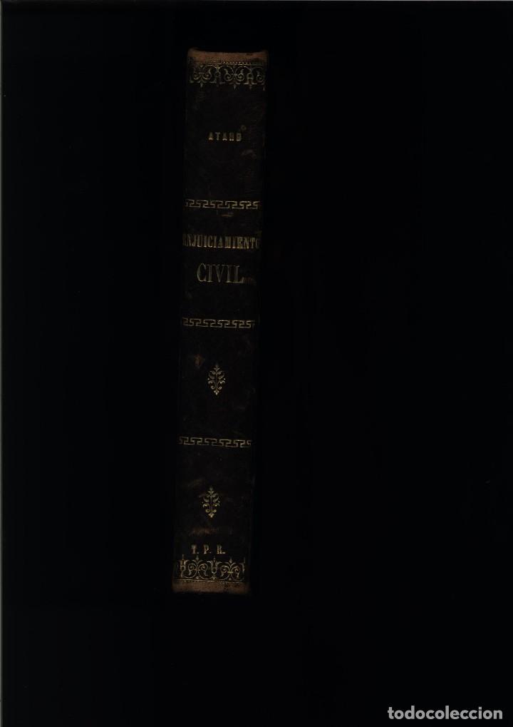 Libri antichi: Ley de enjuiciamiento civil de 3 de febrero de 1881. ANOTADA COMENTADA Y CONCORDADA POR RAFAEL ATARD