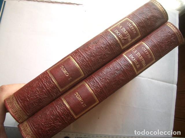 Libros antiguos: LA PARTIDA DOBLE. TOMOS 1 y 2	Emilio Oliver. 1898. Edita Vda. De Luis Tasso