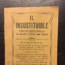 Libros antiguos: EL INSUSTITUIBLE, LIBRO DE CUENTAS HECHAS, MALLORCA