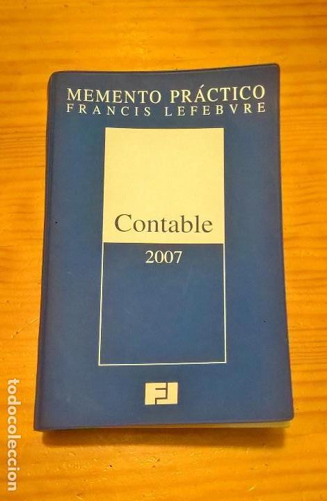 Libros antiguos: MEMENTO PR&Aacute;CTICO - FRANCIS LEFEBVRE - CONTABLE 2007 - Foto 1