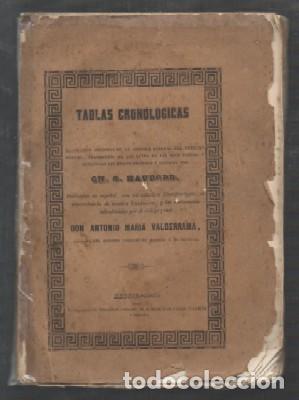Libri antichi: TABLAS CRONOLOGICAS. ILUSTRACION SINOPTICA DE LA HISTORIA DEL DERECHO ROMANO - A-DE-588.