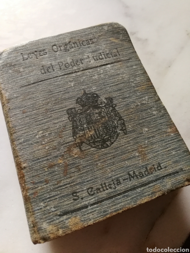 Libri antichi: LEYES ORG&Aacute;NICAS DEL PODER JUDICIAL 1870-1882, SATURNINO CALLEJA, MINIATURA 9'5x7'5CM.
