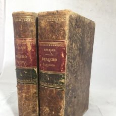 Libros antiguos: DERECHO CANÓNIGO 1895 DOS TOMOS MORALES Y ALONSO PLENA PIEL . Lote 131327150