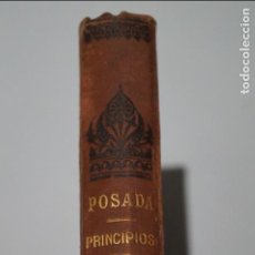 Libros antiguos: PRINCIPIOS DE DERECHO POLÍTICO. ADOLFO POSADA. 1884