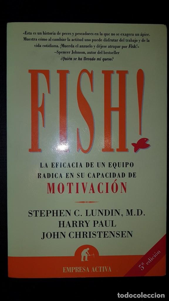 Libros antiguos: LIBRO FISH MOTIVACION