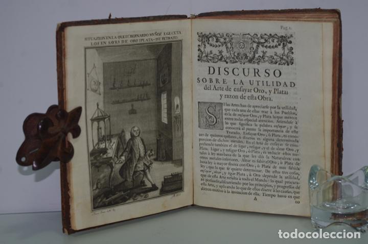Libros antiguos: ARTE DE ENSAYAR ORO Y PLATA CON BREVES REGLAS PARA LA THEORICA Y LA PRACTICA