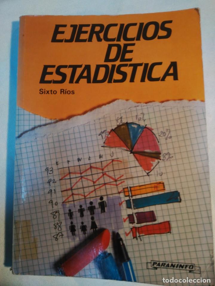 Libros antiguos: EJERCICIOS DE ESTAD&Iacute;STICA / SIXTO R&Iacute;OS - Foto 1