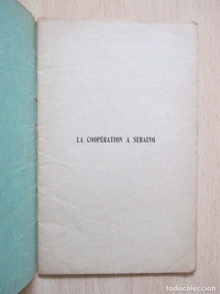 Libros antiguos: La Coop&eacute;ration &agrave; Seraing, de Jean Veld - Foto 2