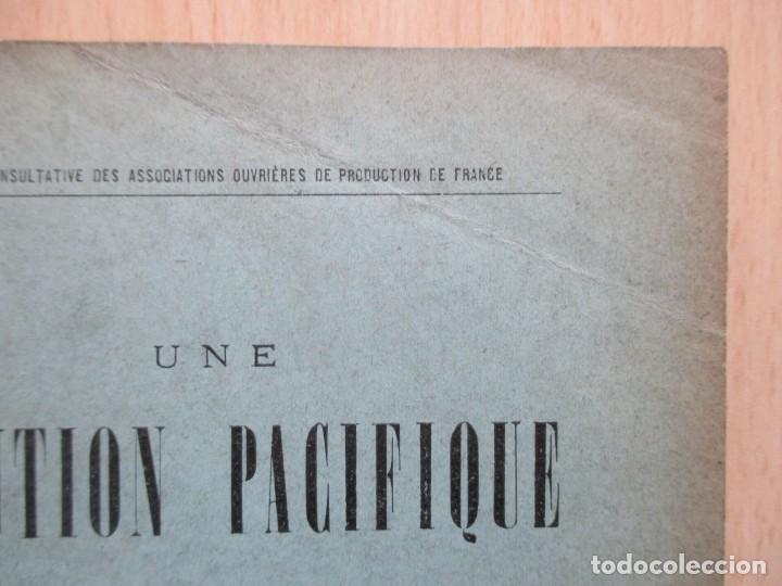 Libros antiguos: Une solution pacifique de la question sociale, de A. Hegelbacher - Foto 3
