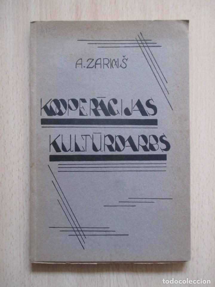 Libros antiguos: Kooperacijas Kulturdabs, de A. Zarins