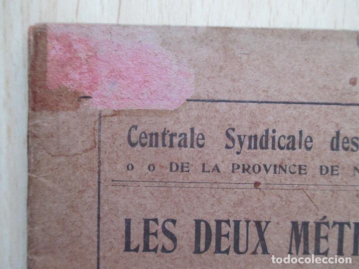 Libros antiguos: Les deux m&eacute;thodes du syndicalisme - Foto 2