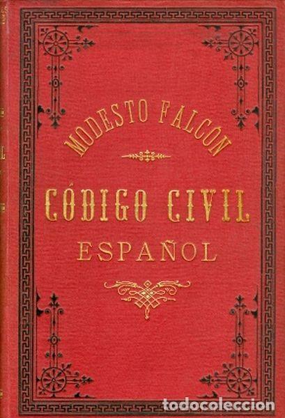 Libri antichi: C&oacute;digi Civil Espa&ntilde;ol. 4