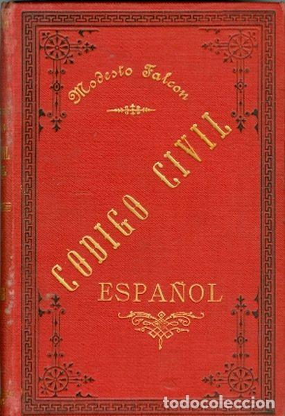 Libri antichi: C&oacute;digi Civil Espa&ntilde;ol. 5