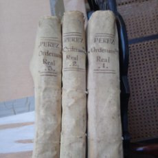 Libros antiguos: 1779 ORDENANZAS REALES DE CASTILLA RECOPILADAS Y COMPUESTAS POR EL DOCTOR ALONSO DIAZ DE MONTALVO+++