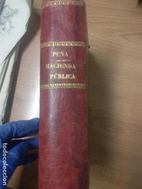 Old books: TRATADO DE HACIENDA PUBLICA - PE&Ntilde;A FERNANDEZ, TEODORO