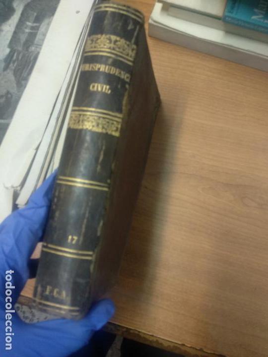 Libri antichi: JURISPRUDENCIA CIVIL-COLECCI&Oacute;N COMPLETA DE LAS SENTENCIAS DICTADAS-TOMO XVII