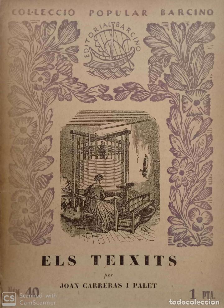 Libros antiguos: Els teixists - Foto 1
