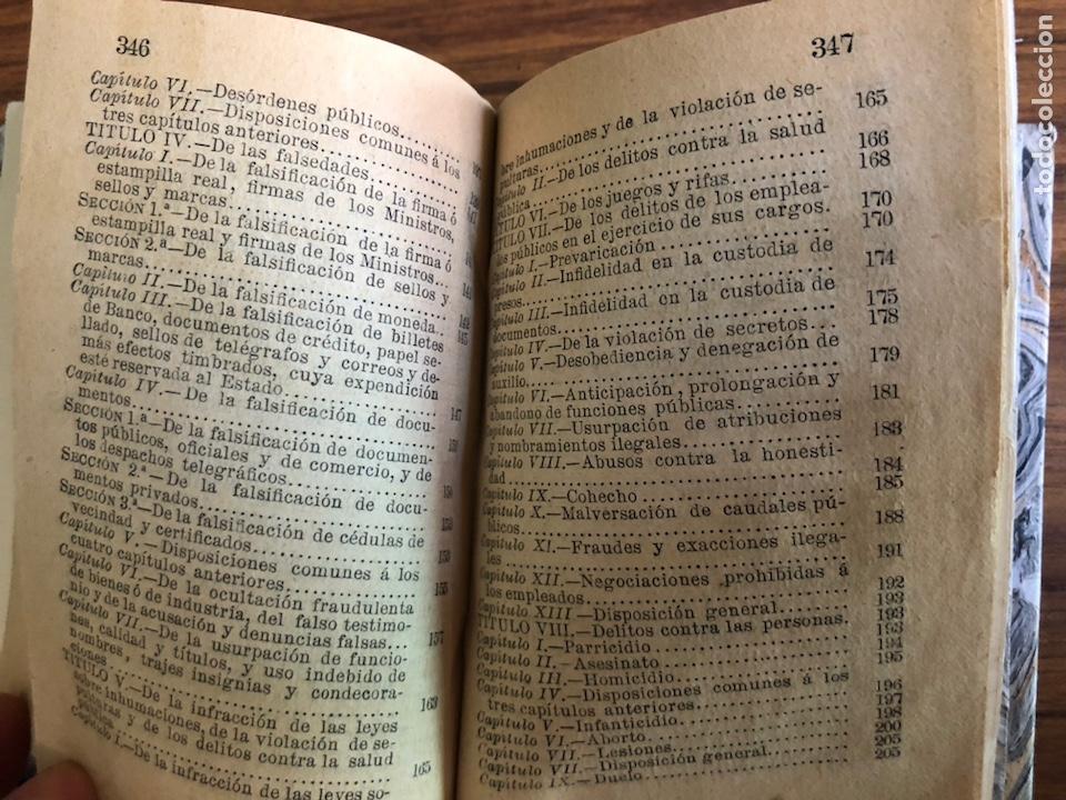 Libros antiguos: CODIGO PENAL-A&Ntilde;O 1870. - Foto 4