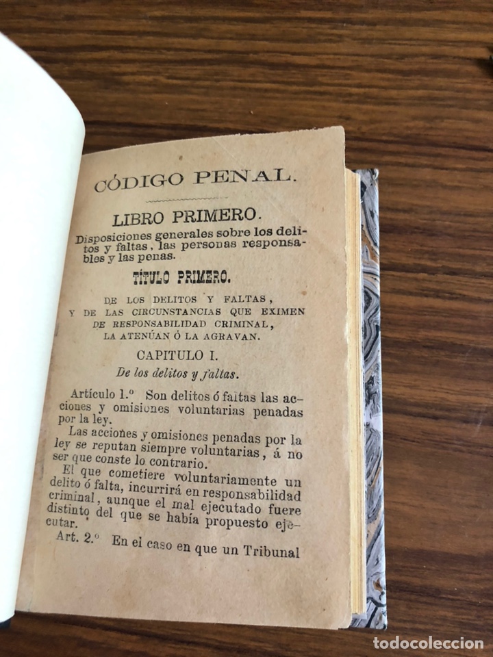 Libros antiguos: CODIGO PENAL-A&Ntilde;O 1870. - Foto 1