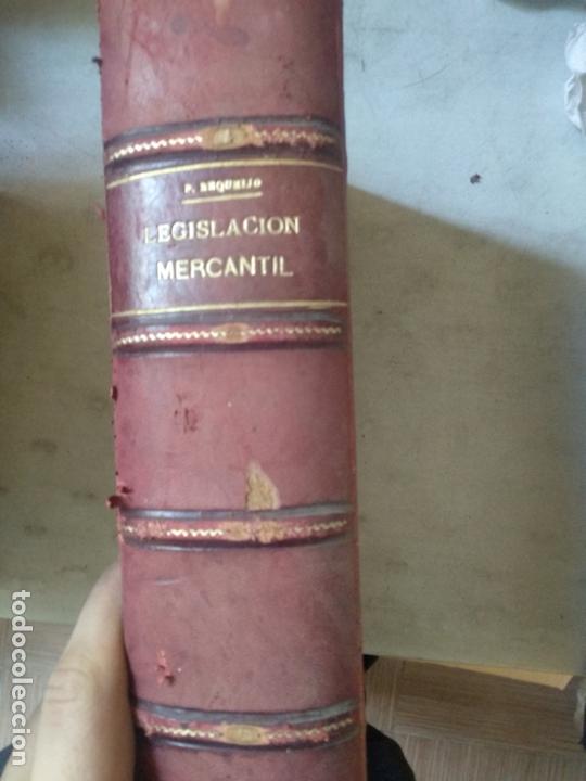 Libros antiguos: LEGISLACION MERCANTIL UNIVERSAL O TRATADO DIDACTICO DE DERECHO MERCANTIL. SEGUIDO DE LA LEGISLACION