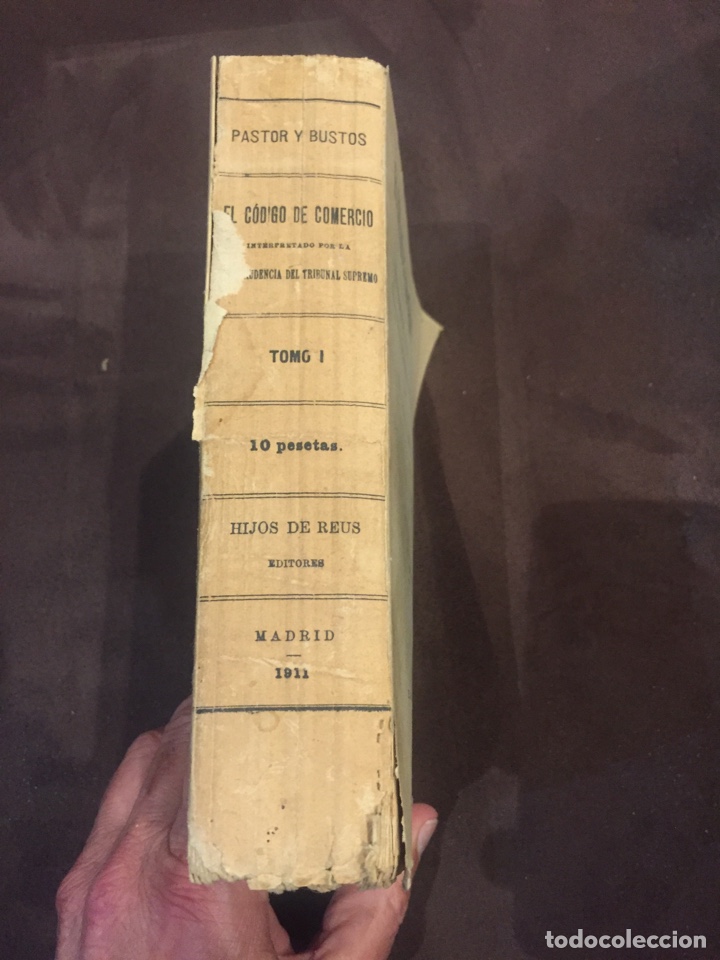 Libros antiguos: C&oacute;digo de comercio 1911 - Foto 2