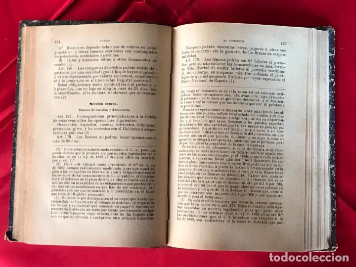 Libros antiguos: C&Oacute;DIGO DE COMERCIO 1897.-JOAQUIN ABELLA.- - Foto 4
