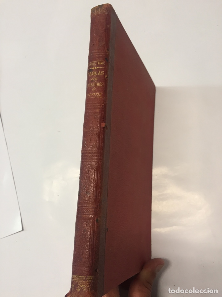 Libros antiguos: Tablas de logaritmos - Foto 2