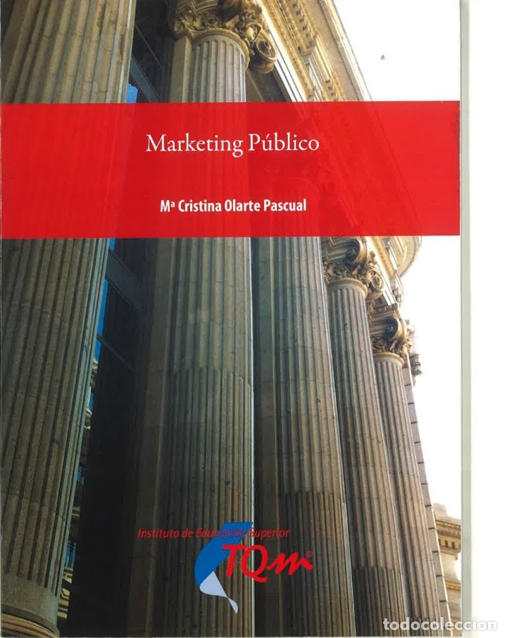 Libros antiguos: Marketing P&uacute;blico  M&ordm; Cistina Olarte Pascual
