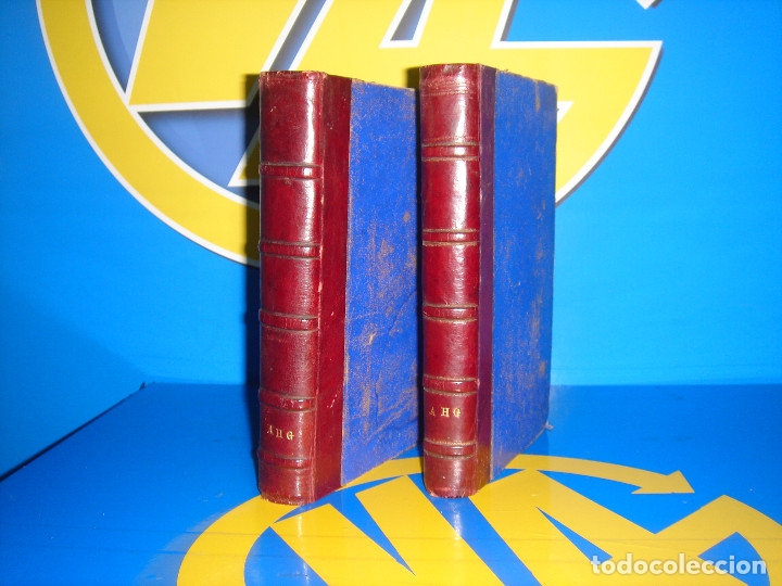 Libros antiguos: TRATADO DE HACIENDA P&Uacute;BLICA Y EXAMEN DE LA ESPA&Ntilde;OLA. 2 Tomos J.P Hurtado. 1900