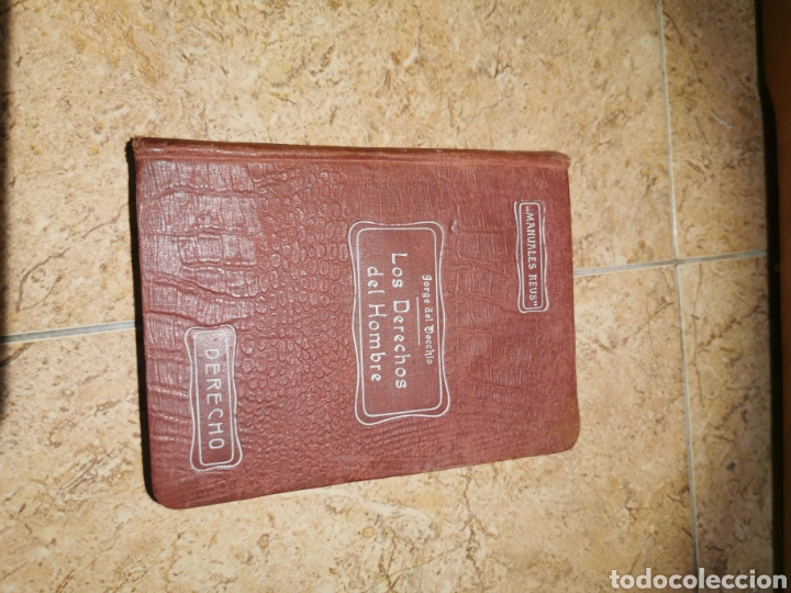 Libros antiguos: Manuales reus los derechos del hombre a&ntilde;o 1914