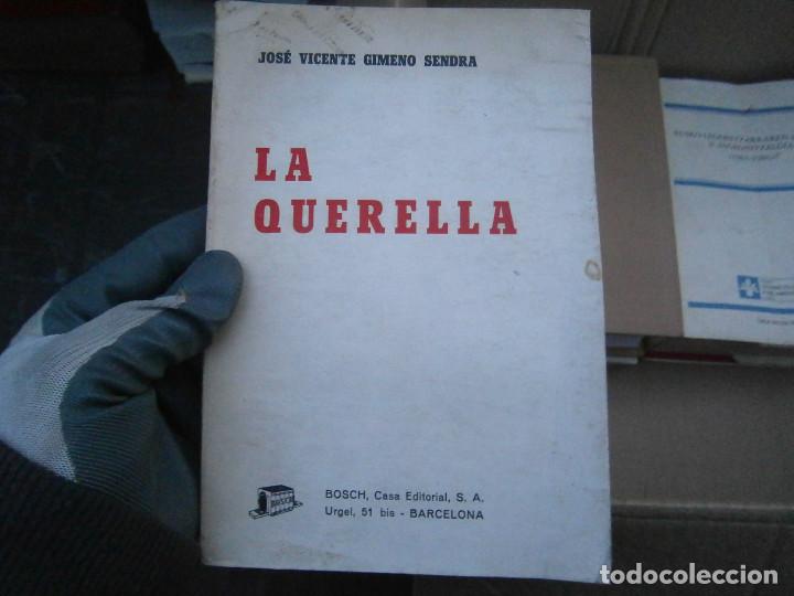 Libros antiguos: LA QUERELLA - Foto 1