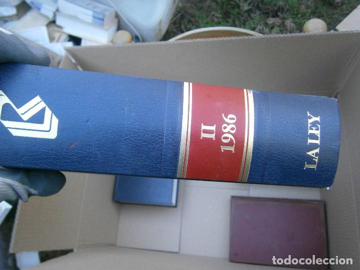 Libros antiguos: LA LEY 1986