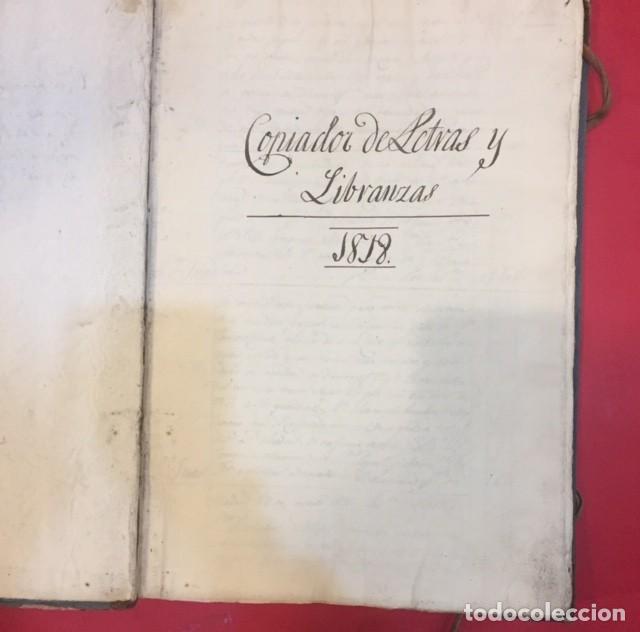 Libros antiguos: LIBRO DE LETRAS Y LIBRAMIENTOS DE J.C. 1818 - Foto 3