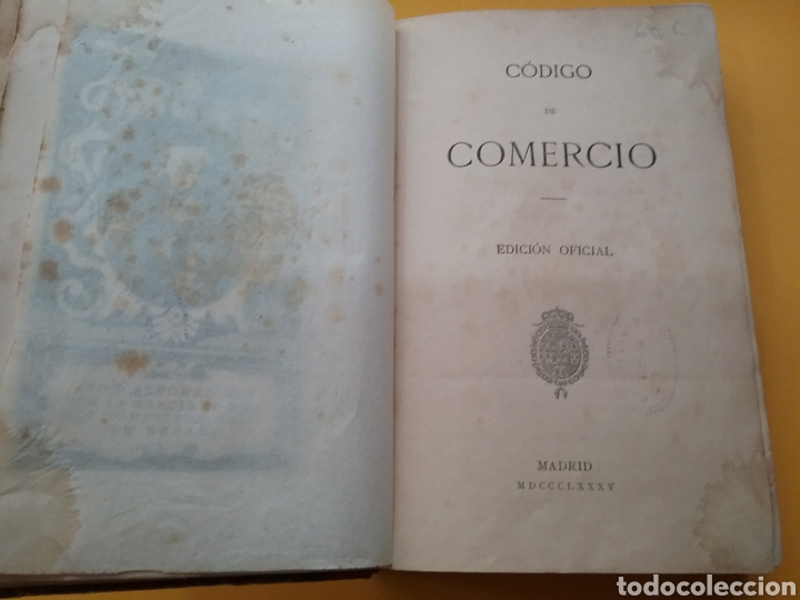 Libros antiguos: C&oacute;digo del Comercio 1885. Soldevilla Figueras. - Foto 5