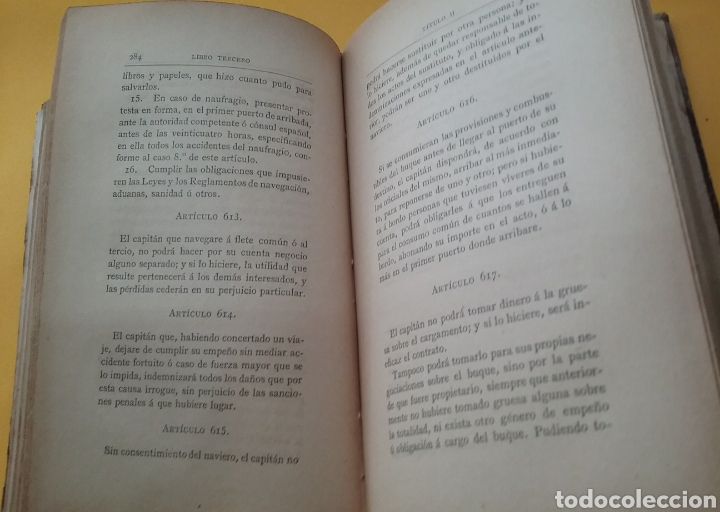 Libros antiguos: C&oacute;digo del Comercio 1885. Soldevilla Figueras. - Foto 7