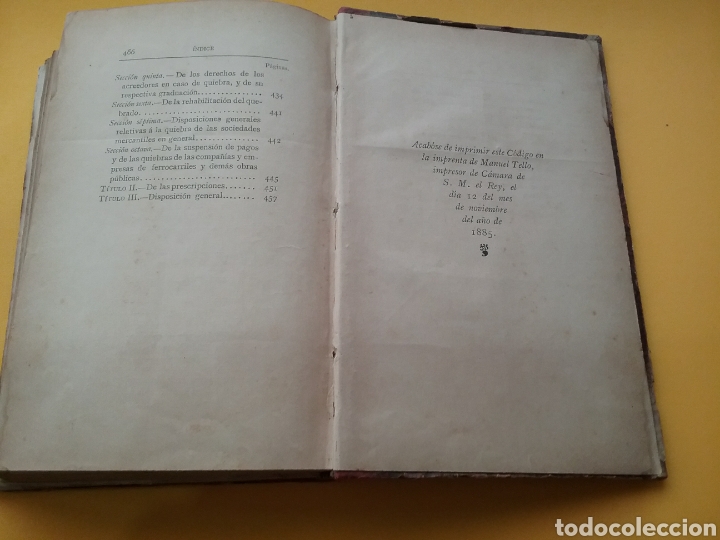 Libros antiguos: C&oacute;digo del Comercio 1885. Soldevilla Figueras. - Foto 9