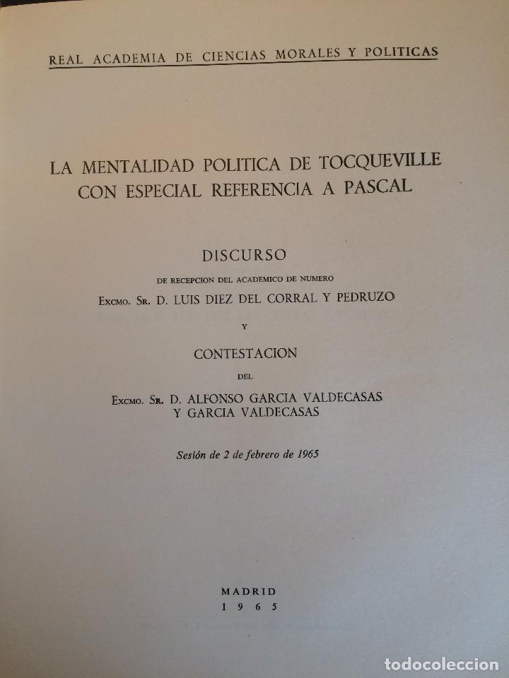 Libros antiguos: TOCQUEVILLE - Foto 2