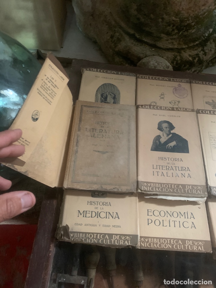 Libros antiguos: 9 libros de colecci&oacute;n labor - Foto 3