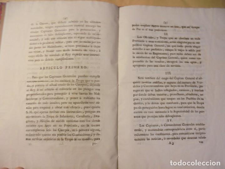 Libros antiguos: PERSECUCI&Oacute;N DE MALHECHORES. 1794 - Foto 3